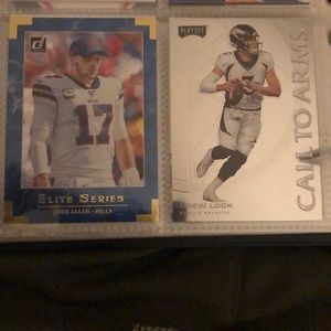 Josh Allen and Drew Lock Card Bundle
